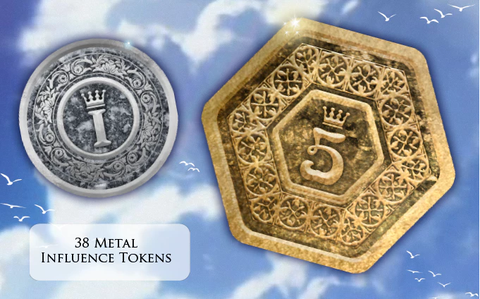 Somnium: Deluxe Influence Metal Tokens